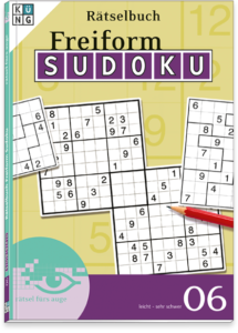 Freiform Sudoku 06 Rätselbuch